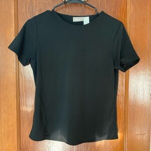 Liz Claiborne Black Short Sleeve Formal Shirt 🖤✨🖤✨